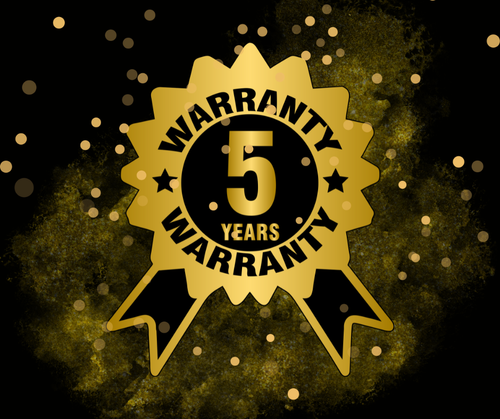 Extended 5 years warranty